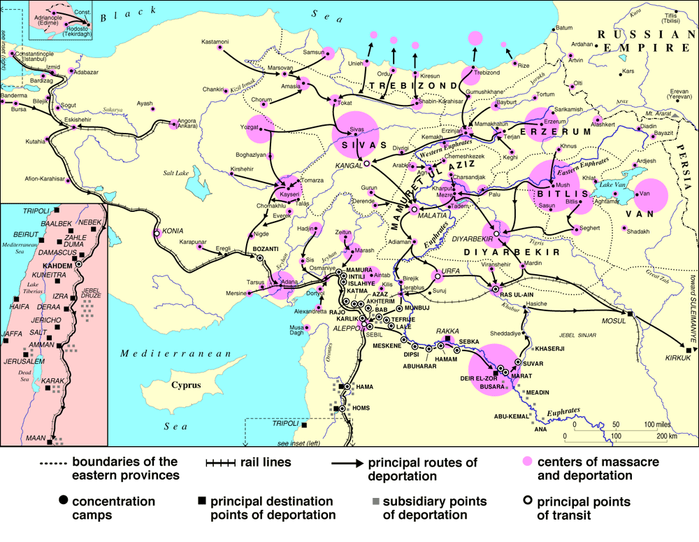 Map of Armenia - Cities and Roads - GIS Geography